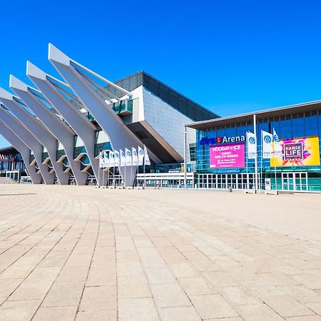 "Purple Chill" Super Zentrale Ferienwohnung Hbf-Messe-Buergerweide-Citygate-Ovb Arena BRE Exterior foto